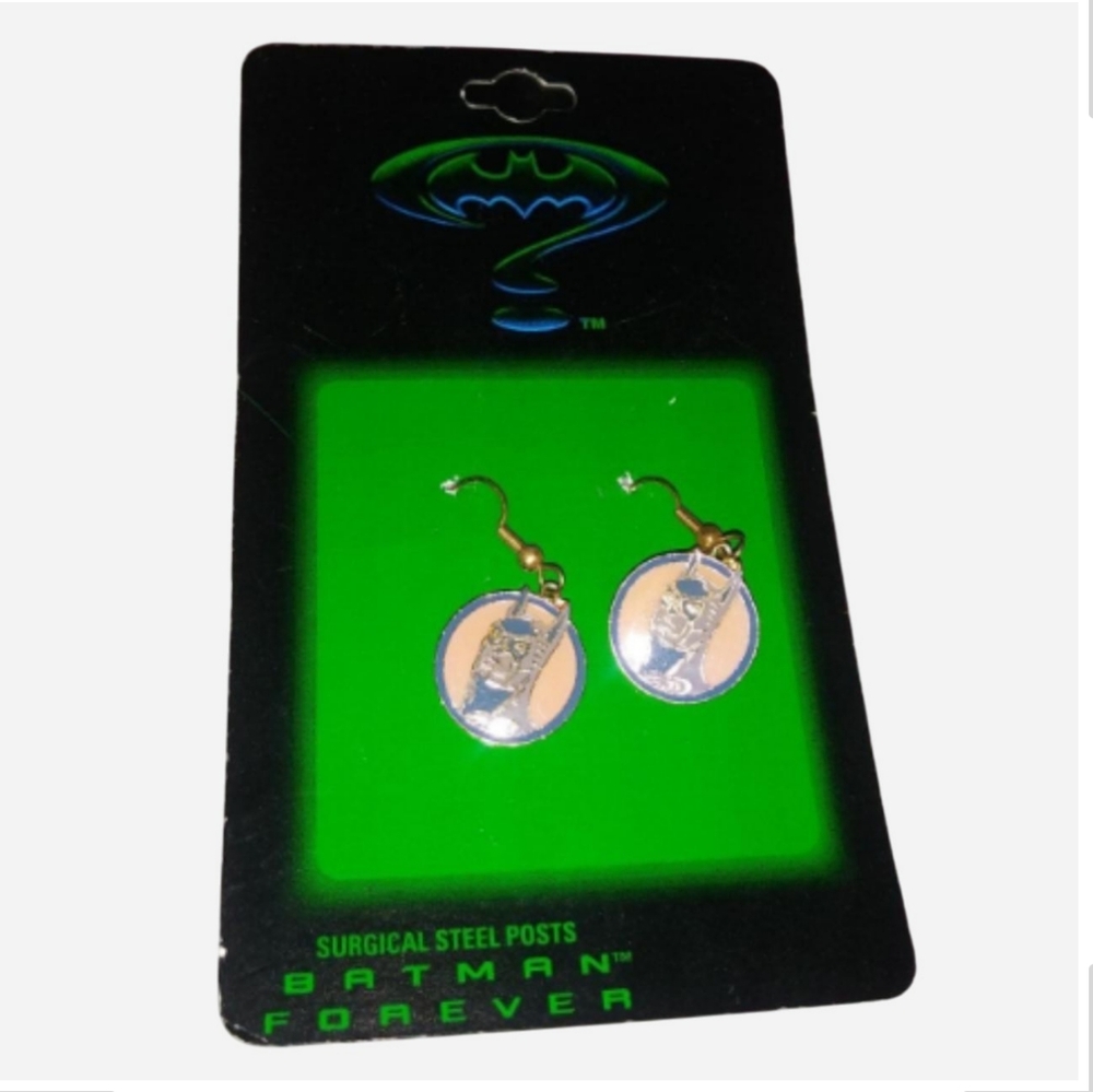 Batman Forever earrings